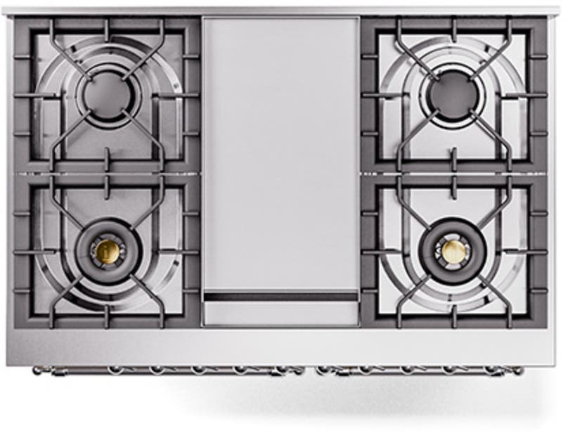 Ilve UPD40FQNMPRACLP Ral Custom Color With Chrome Knobs, Liquid Propane