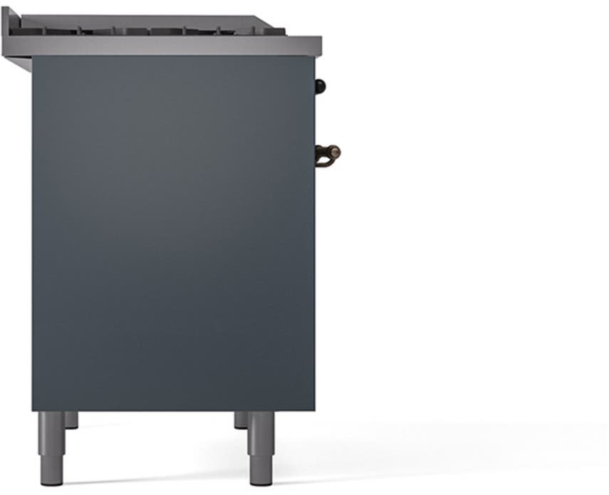 Ilve UPD40FQNMPBGBLP Blue Grey With Bronze Trim, Lp