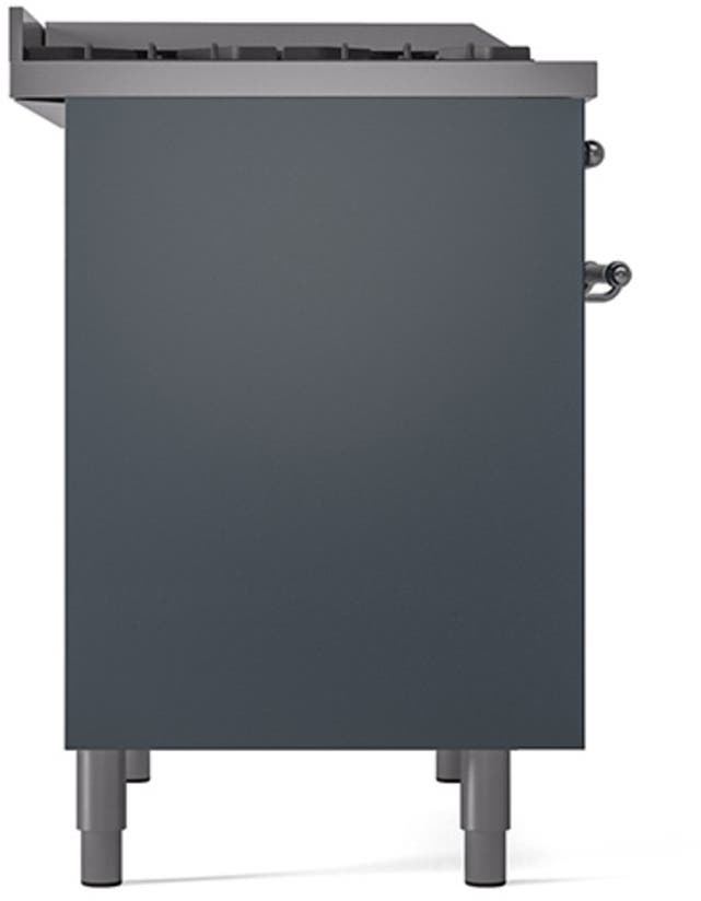 Ilve UPD40FQNMPBGCLP Blue Grey With Chrome Trim, Lp
