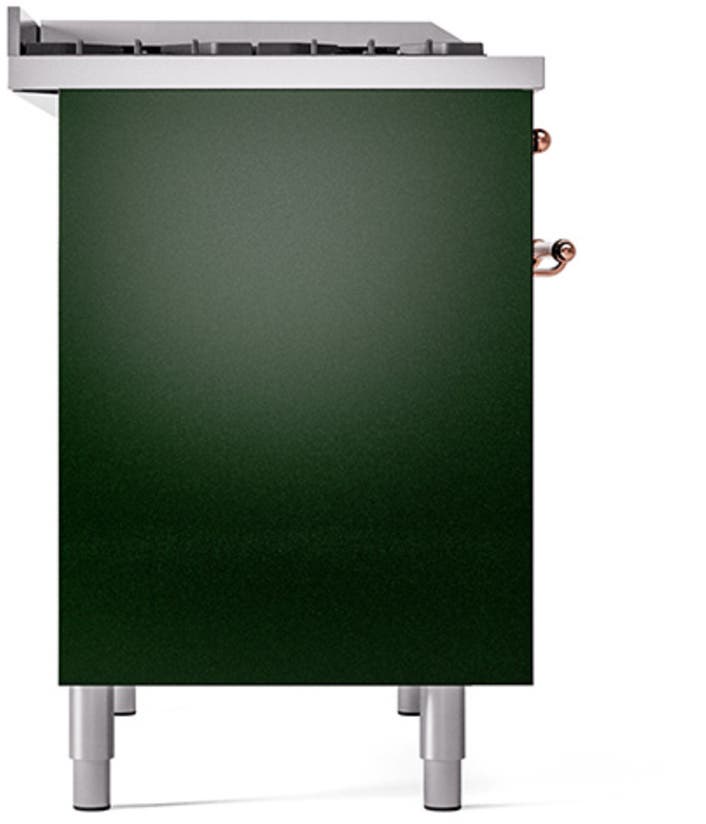 Ilve UPD40FQNMPEGP Emerald Green With Copper Trim