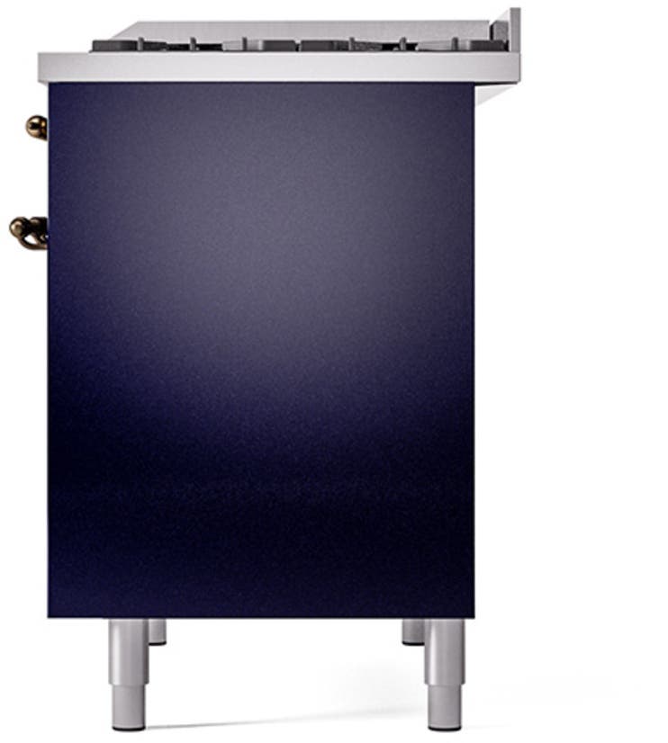 Ilve UPD40FQNMPMBBLP Midnight Blue With Bronze Trim, Lp