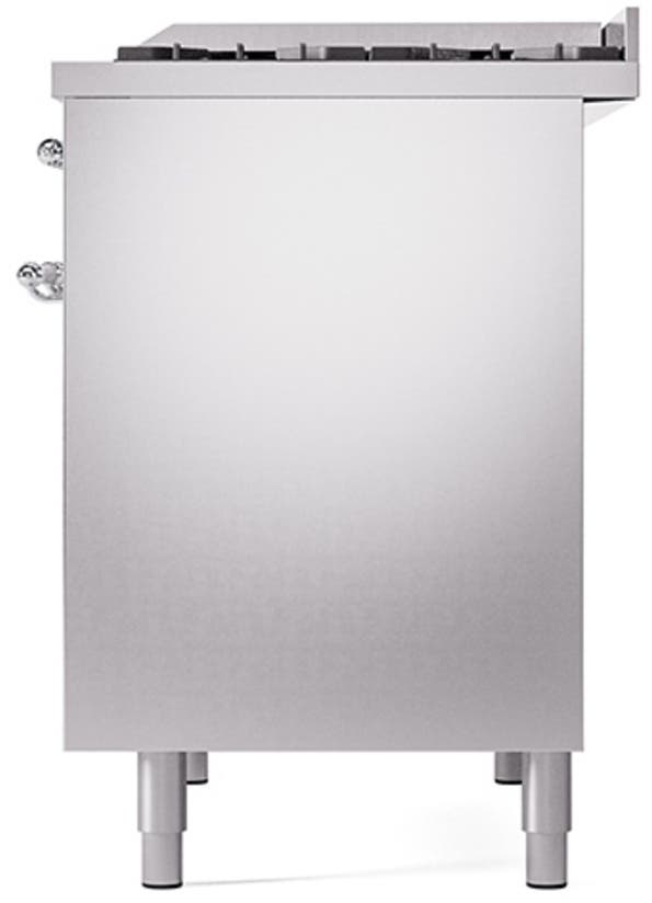 Ilve UPD40FQNMPSSC Stainless Steel With Chrome Trim