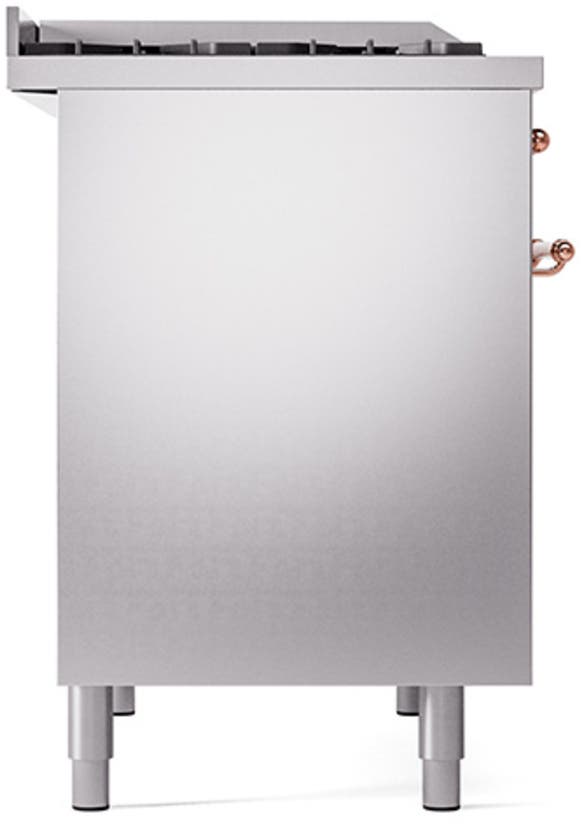 Ilve UPD40FQNMPSSPLP Stainless Steel With Copper Trim, Lp