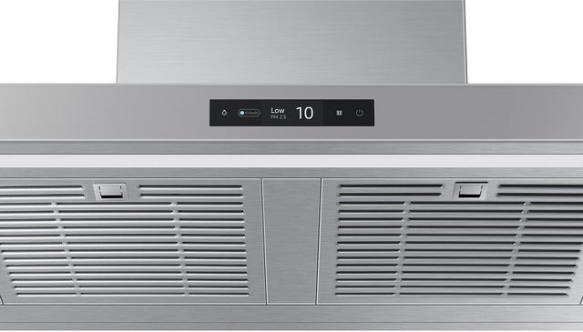 Samsung NK36CB700WCG 36 Inch Range hood: Clean Grey Panel, Stainless St...