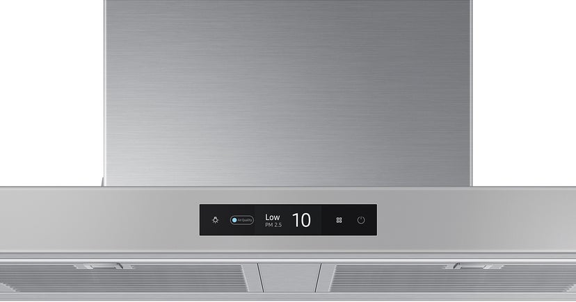 Samsung NK36CB700WCG 36 Inch Range hood: Clean Grey Panel, Stainless St...