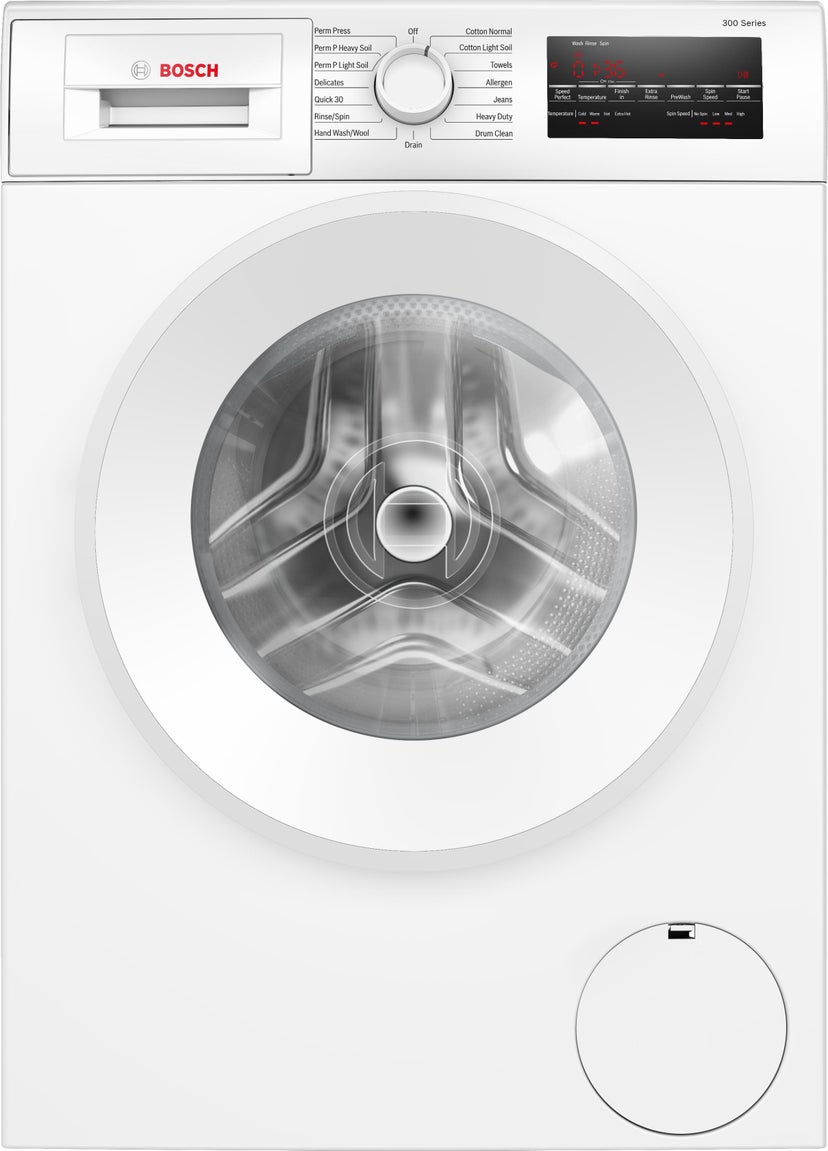 Bosch WGA14400UC 300 Series Washer: White