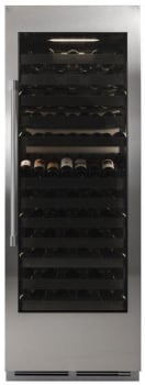 Perlick CR30W24RL 30 Inch Column Wine, Single Zone, Glass Overlay Re...