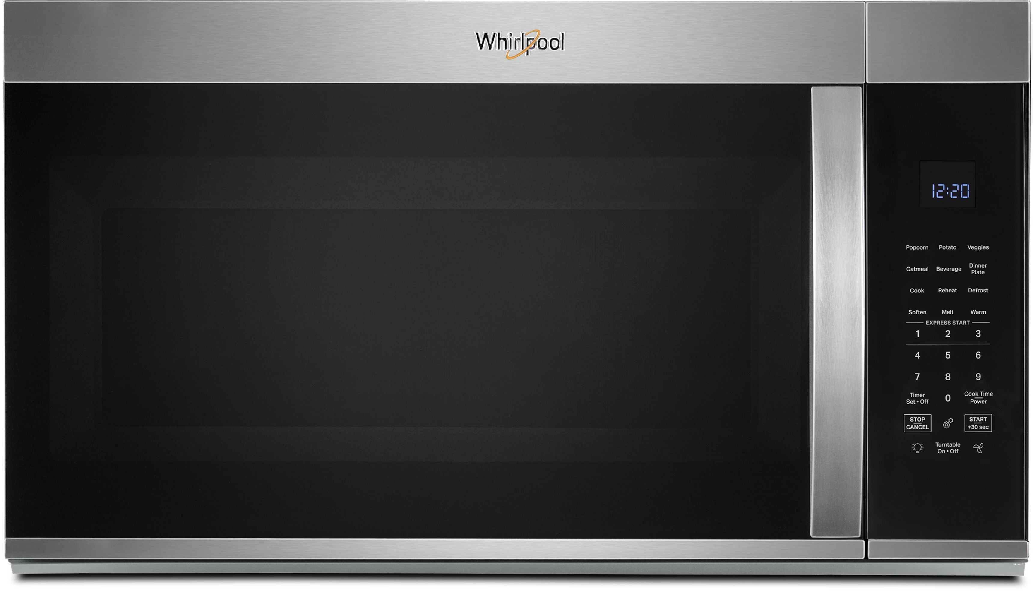Whirlpool WMMS3330RZ 1.9 Cu. Ft. Capacity Microwave: Stainless