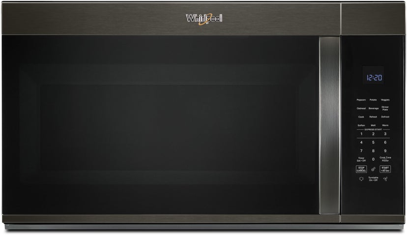 Whirlpool WMMS3330RV 1.9 Cu. Ft. Capacity Microwave: Black Stainless St...