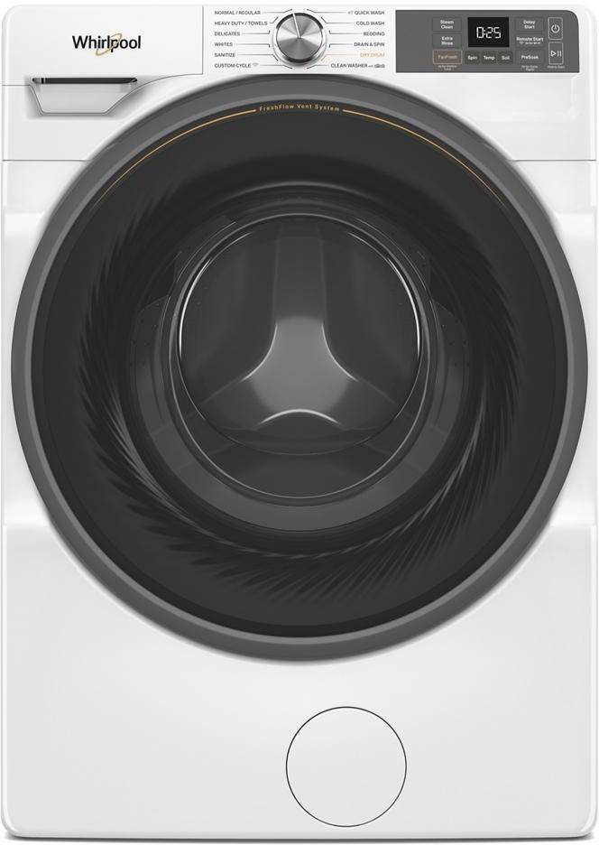 Whirlpool WFW5720RW 27 Inch Smart Front Load Washer White