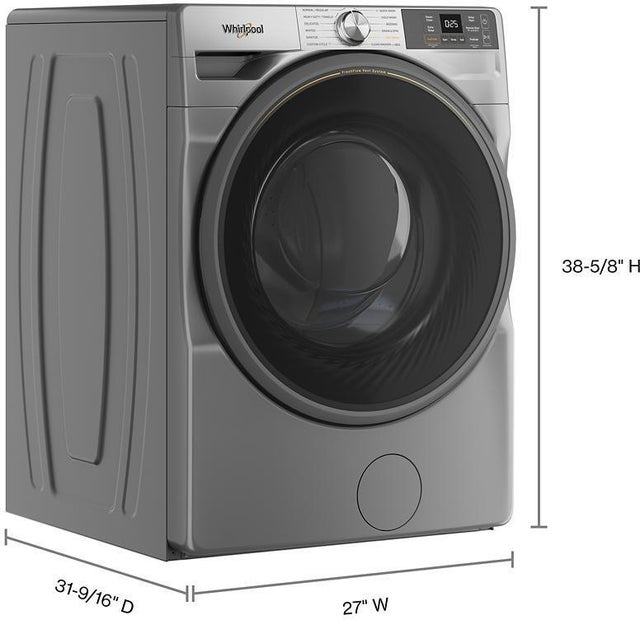 Whirlpool WFW5720RR Front Load Washer: Silver