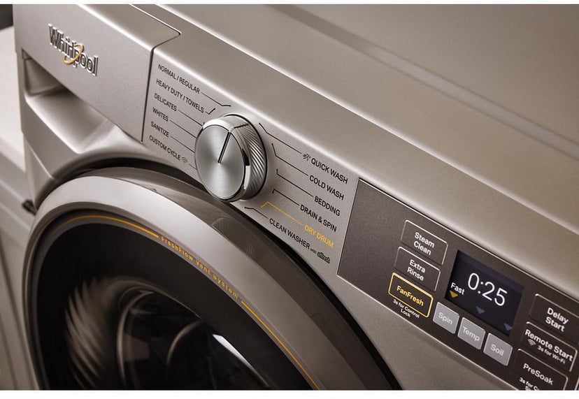 Whirlpool WFW5720RR Front Load Washer: Silver