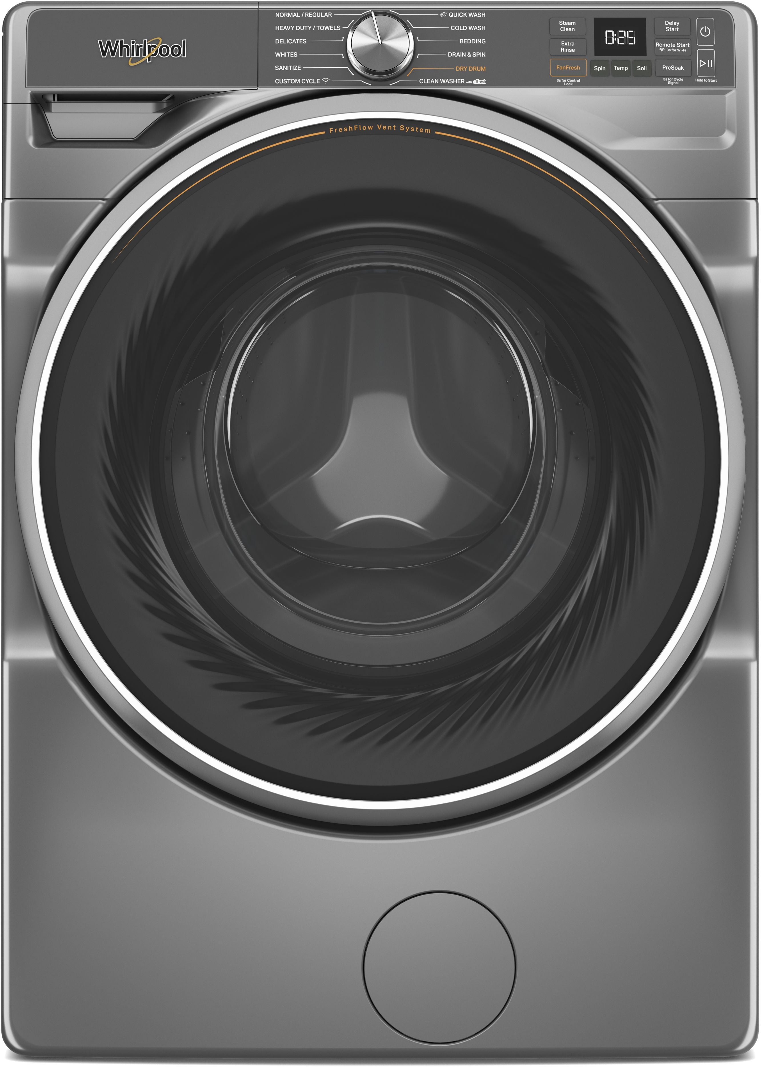 Whirlpool WFW6720RR 5.0 cu ft Smart Front Load Washer Radiant