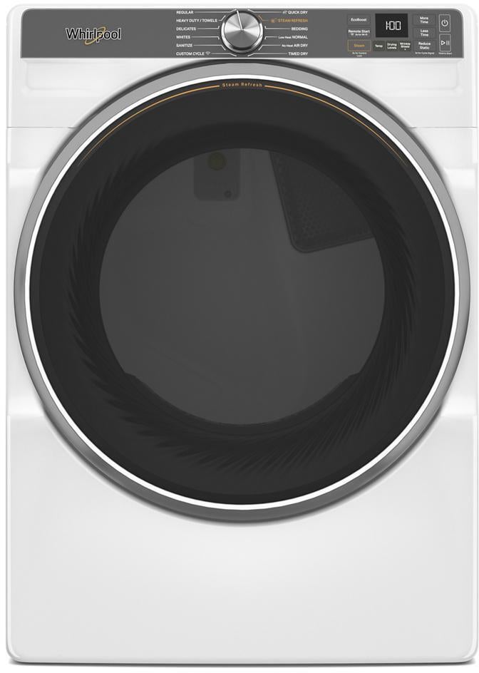 Whirlpool WGD6720RW 27 Inch Smart Gas Dryer White | Plesser's