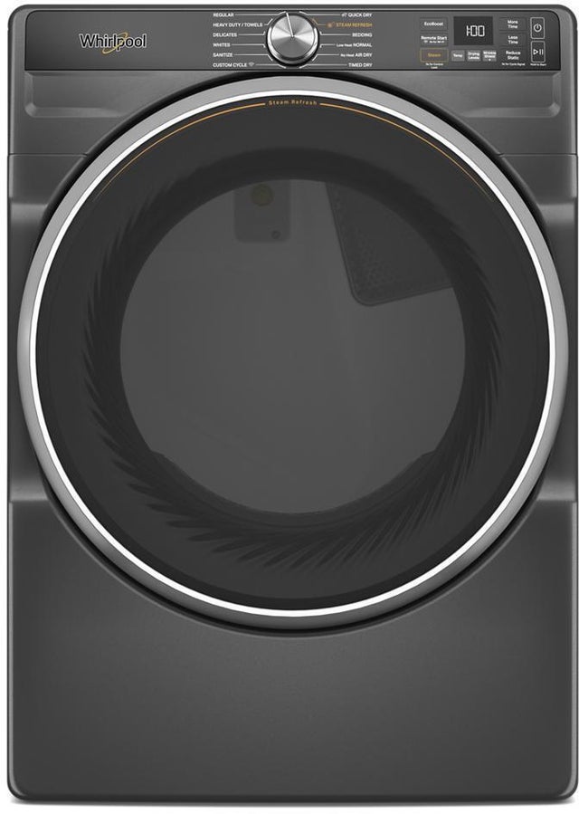 Whirlpool WGD6720RU 27 Inch Smart Gas Dryer with 7.4 cu ft Capacity, W...