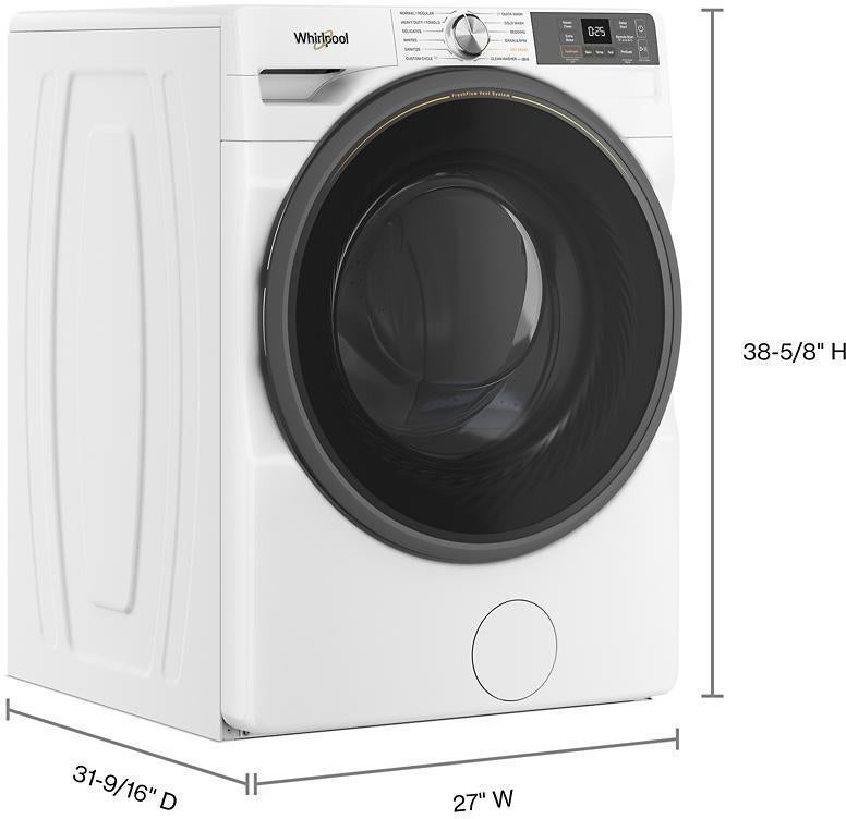 Whirlpool WFW5720RW Front Load Washer: White