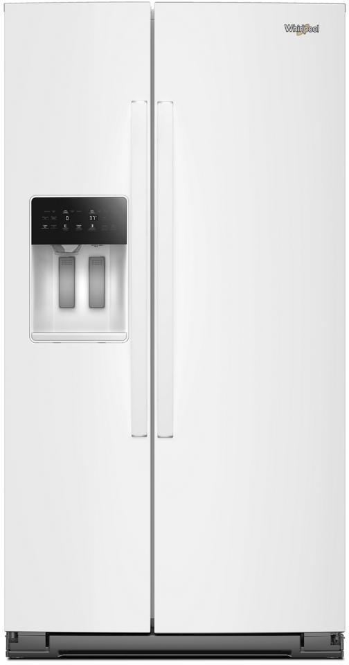 Whirlpool Side x Side Fridge (WRSC5536RW) - White Whirlpool Side x Side Fridge (WRSC5536RW) - White