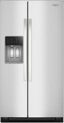 36 Inch Freestanding Side by Side Refrigerator with 28.4 Cu.Ft. Total Capacity, TruCool™ System, In-Door Ice & Water, Adjustable Glass Shelves, Deli Drawer, Adaptive Defrost, and ADA Compliant