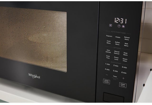 Whirlpool WMCS7024RB 2.2 CU. FT. COUNTERTOP MICROWAVE: Black