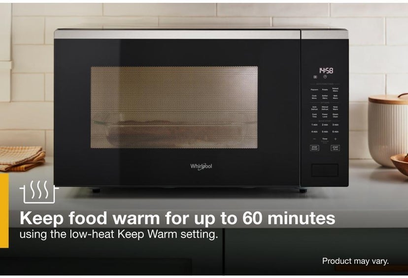 Whirlpool WMCS7022RZ 1.6 cu. ft. Sensor Cooking Countertop Microwave: S...