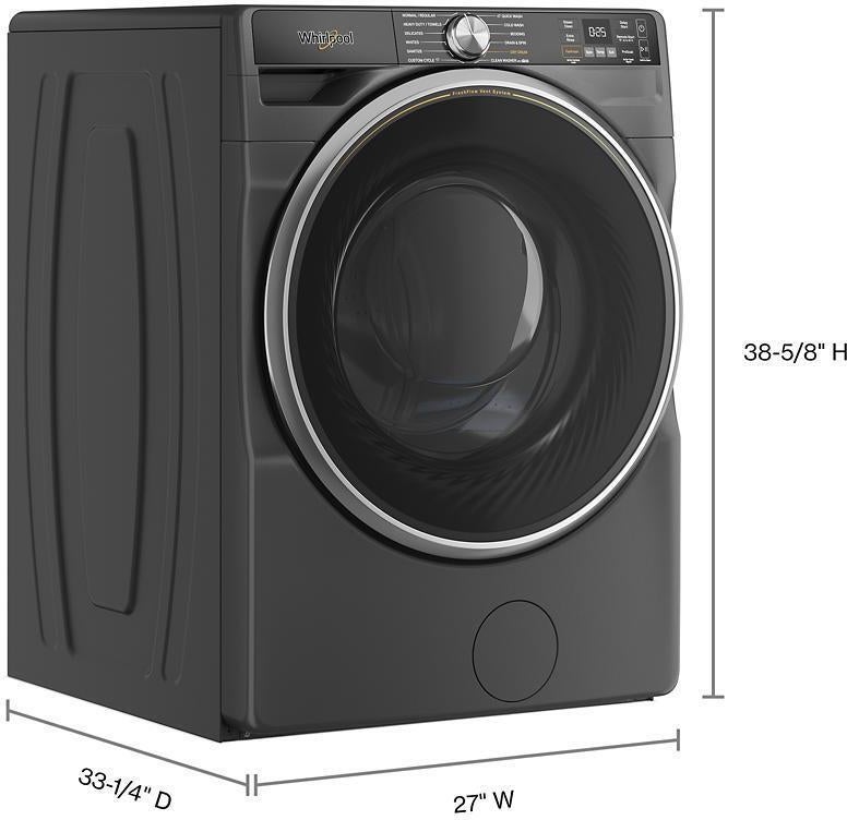 Whirlpool WFW6720RU Front Load Washer: Black