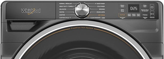 Whirlpool WFW6720RU Front Load Washer: Black