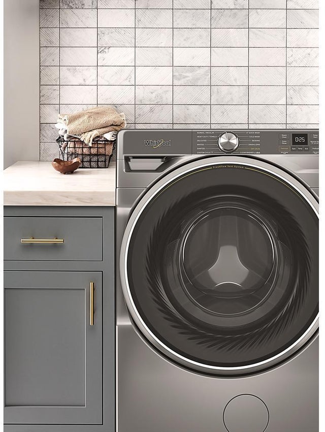 Whirlpool WFW6720RR Front Load Washer: Silver