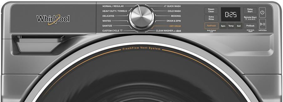 Whirlpool WFW6720RR 5.0 cu ft Smart Front Load Washer Radiant