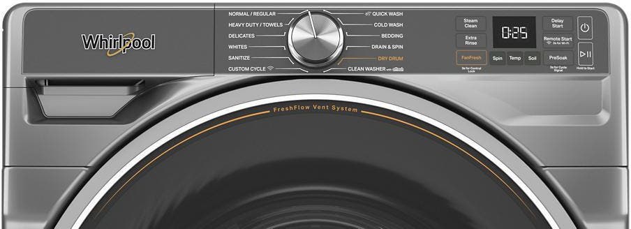 Whirlpool WFW6720RR Radiant Silver