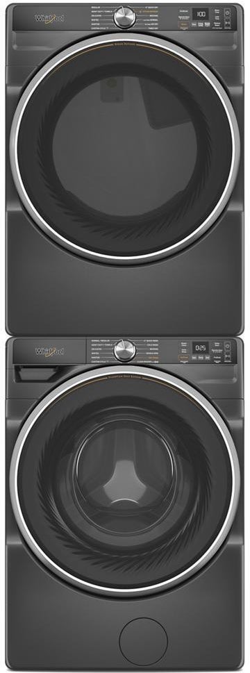 Whirlpool WGD6720RU 27 Inch Smart Gas Dryer with 7.4 cu ft Capacity, W...