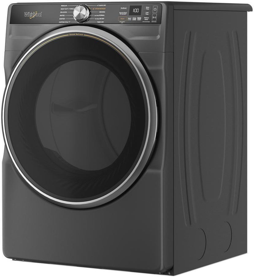 Whirlpool WGD6720RU 27 Inch Smart Gas Dryer with 7.4 cu ft Capacity, W...