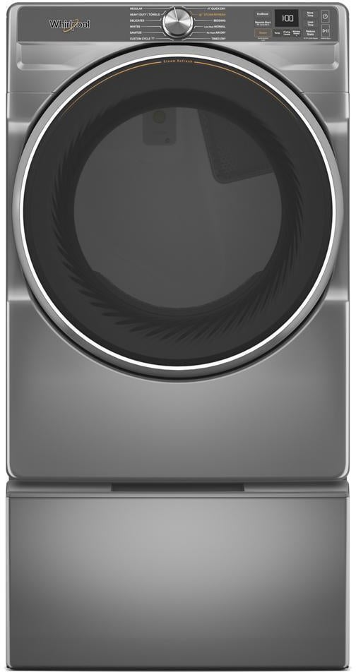 Whirlpool WGD6720RR 27" FL 6 SERIES DRYER: Silver