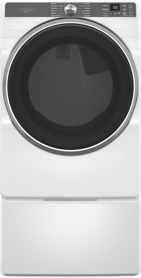 Whirlpool WGD6720RW 27" FL 6 SERIES DRYER: White