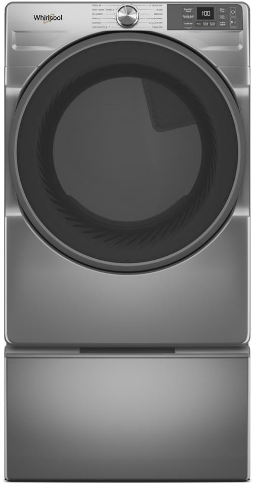 Whirlpool WGD5720RR 27 Inch Smart Gas Dryer Radiant Silver
