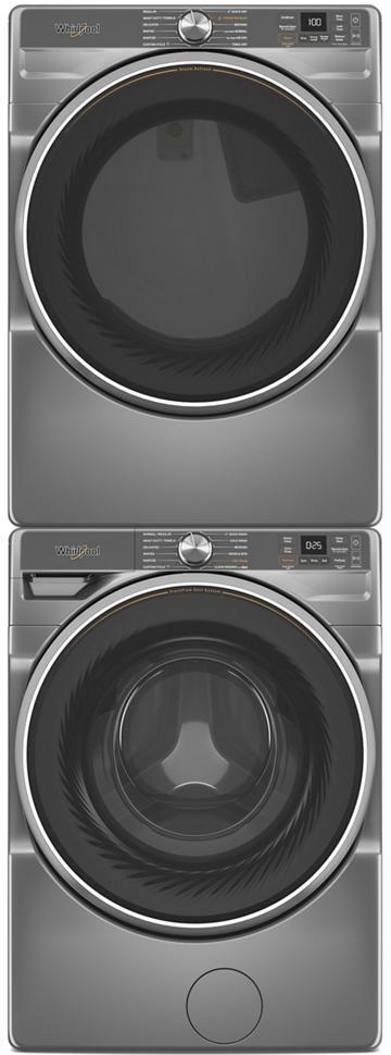 Whirlpool WED6720RR Silver