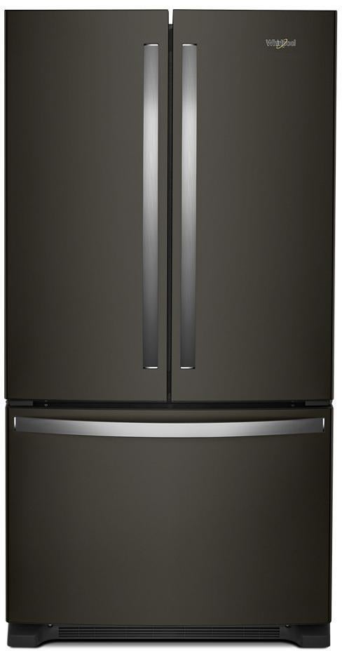 Whirlpool WRFF3236RV 36 Inch, 25.2 Cu. Ft., Full-Depth, French Door Bot...