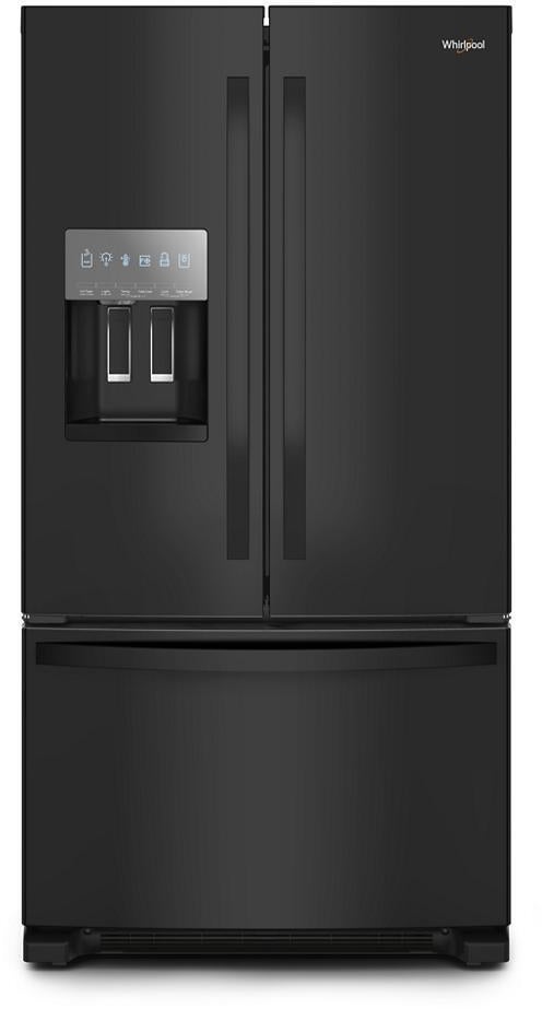 Whirlpool WRFF3436RB 36 Inch, 25.2 Cu. Ft., Full-Depth, French Door Bot...