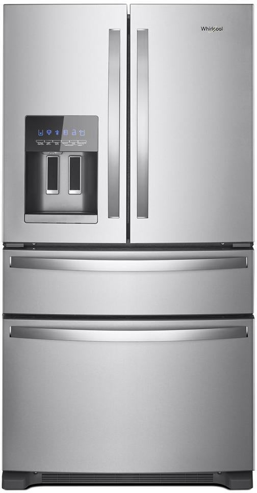 Whirlpool WRMF3636RZ 36 Inch, 25.2 Cu. Ft., Full-Depth, French Door Bot...