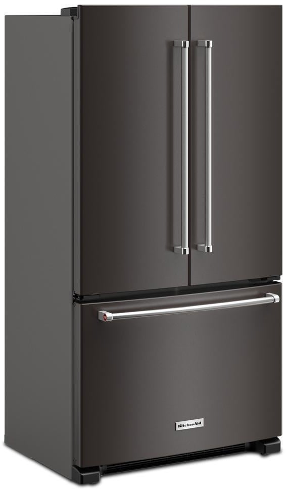 KitchenAid KRFC136RBS 36 Inch Freestanding Counter-Depth French Door Ref...