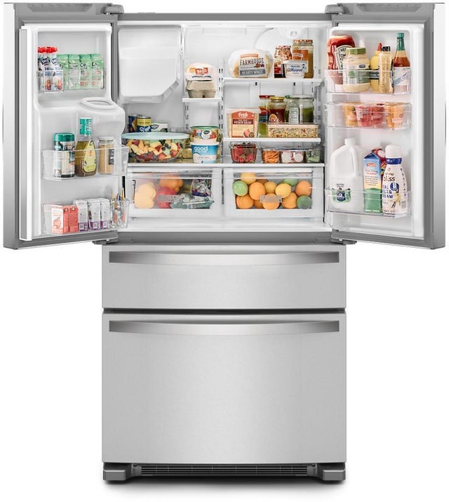 Whirlpool WRMF3636RZ 36 Inch, 25.2 Cu. Ft., Full-Depth, French Door Bot...