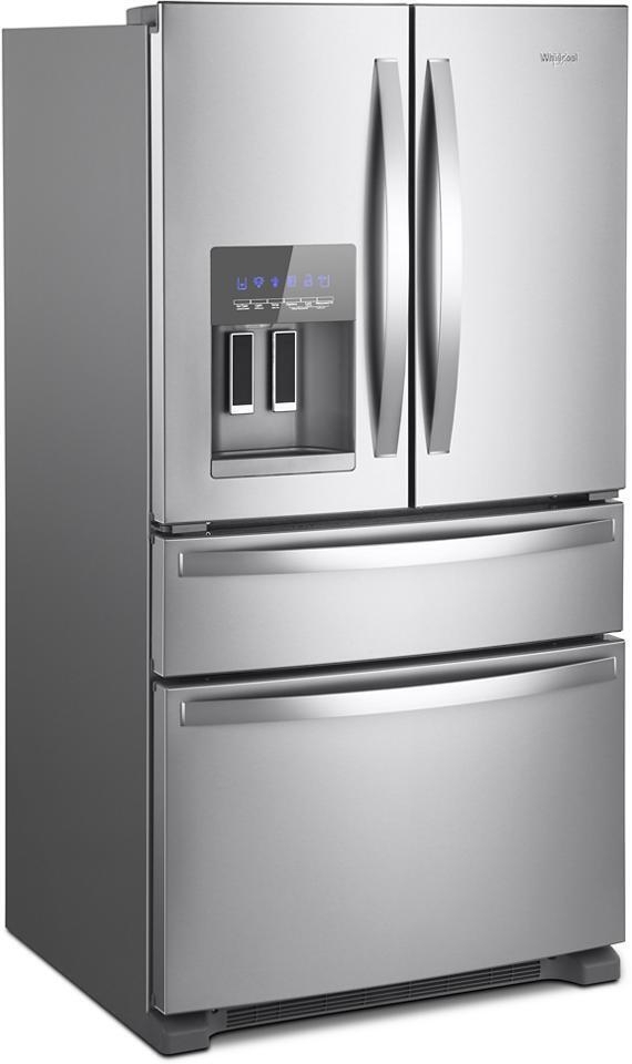 Whirlpool WRMF3636RZ Fingerprint-Resistant Stainless Steel