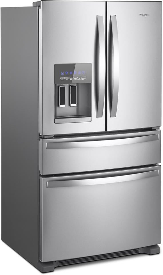 Whirlpool WRMF3636RZ 36 Inch, 25.2 Cu. Ft., Full-Depth, French Door Bot...