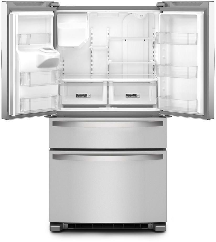 Whirlpool WRMF3636RZ 36 Inch, 25.2 Cu. Ft., Full-Depth, French Door Bot...