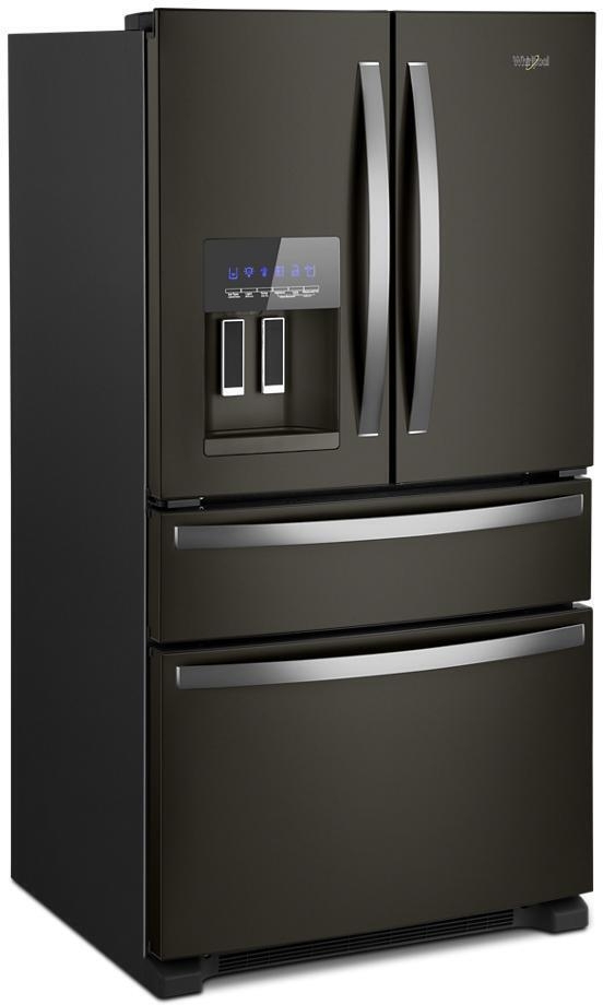 Whirlpool WRMF3636RV Fingerprint-Resistant Black Stainless Steel