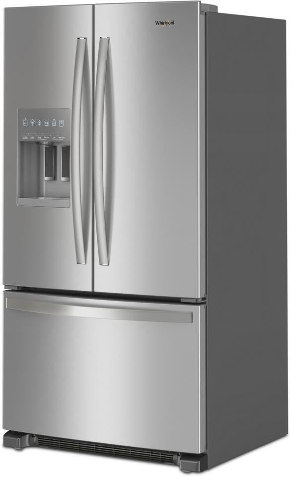 Whirlpool WRFF3436RZ 36 Inch, 25.2 Cu. Ft., Full-Depth, French Door Bot...