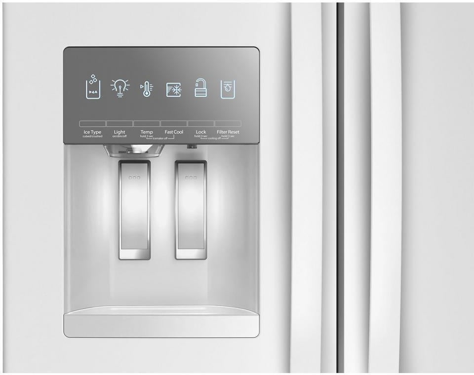Whirlpool WRFF3436RW 36 Inch Freestanding French Door Refrigerator
