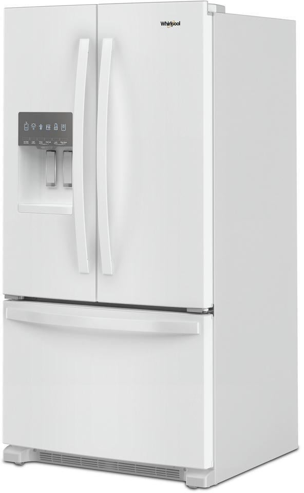 Whirlpool WRFF3436RW 36 Inch, 25.2 Cu. Ft., Full-Depth, French Door Bot...