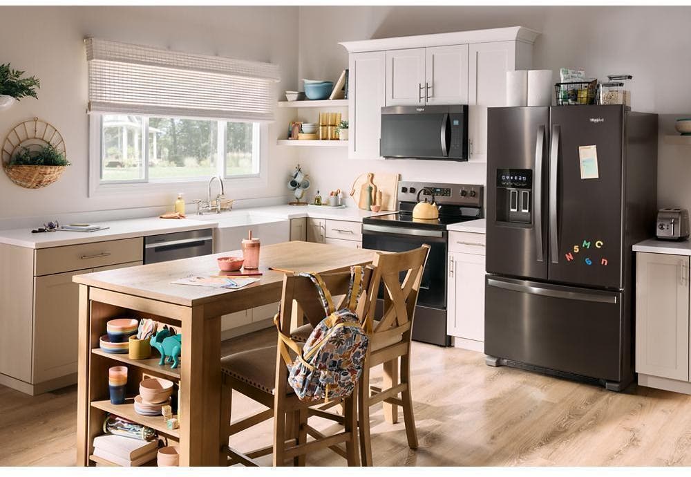 Whirlpool WRFF3436RV Fingerprint-Resistant Black Stainless Steel