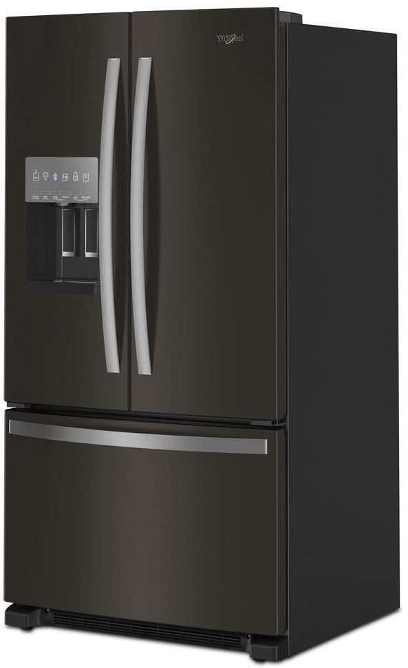 Whirlpool WRFF3436RV 36 Inch, 25.2 Cu. Ft., Full-Depth, French Door Bot...