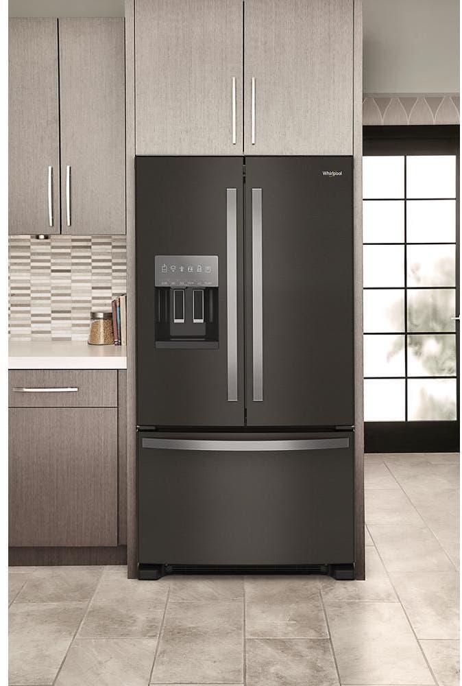 Whirlpool WRFF3436RV Fingerprint-Resistant Black Stainless Steel